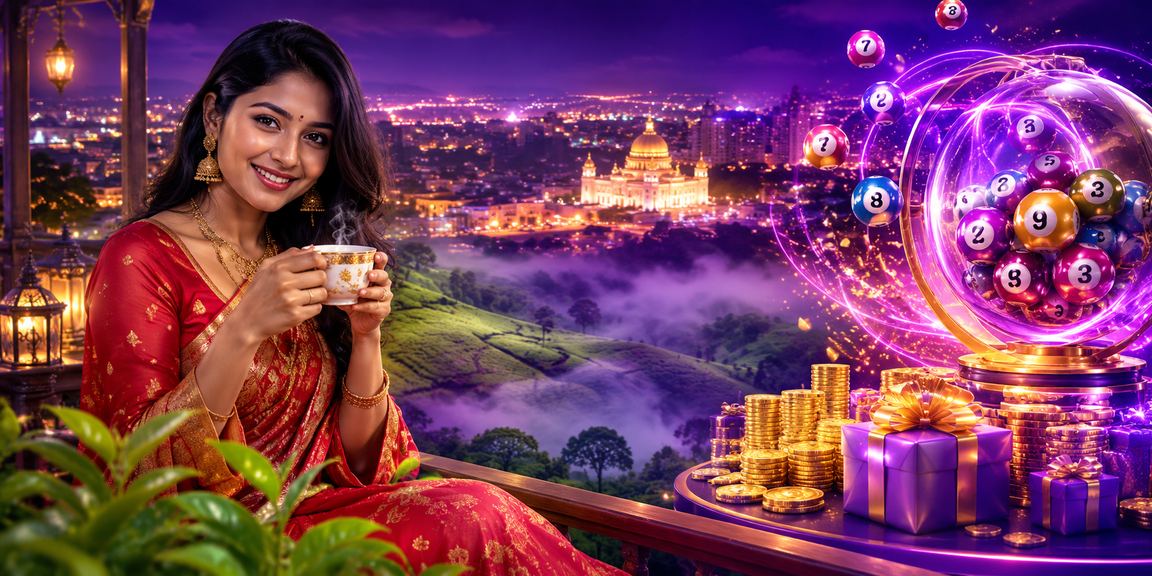বগুড়ায় চা বাগানের পাশে লটারি জ্যাকপটের আনন্দ